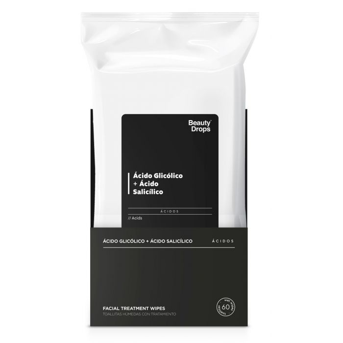 Abschminktücher mit Glykolsäurebehandlung + Salicylsäure - Beauty Drops - 1