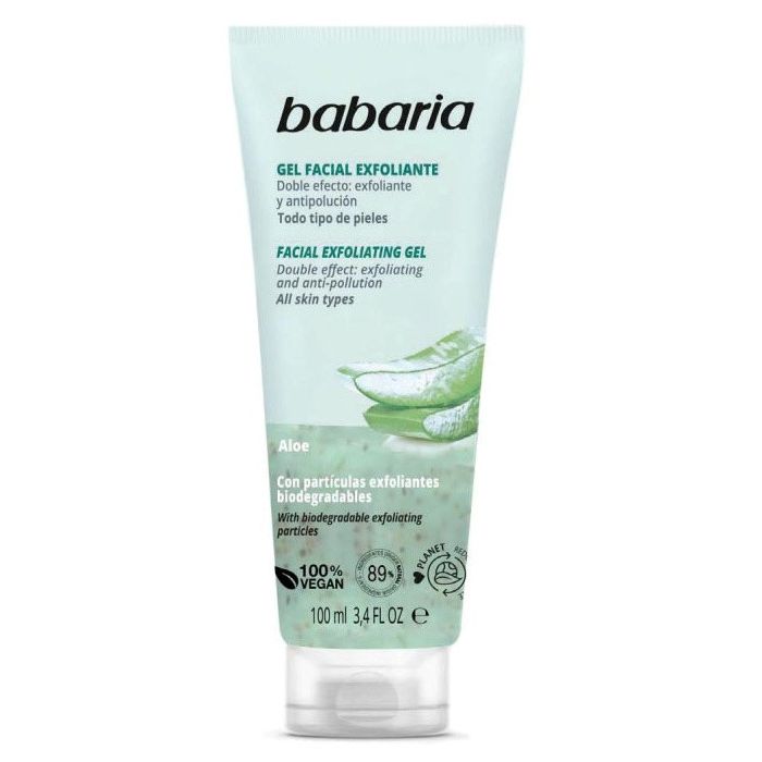 Aloe Peeling-Gesichtsgel - Babaria - 1