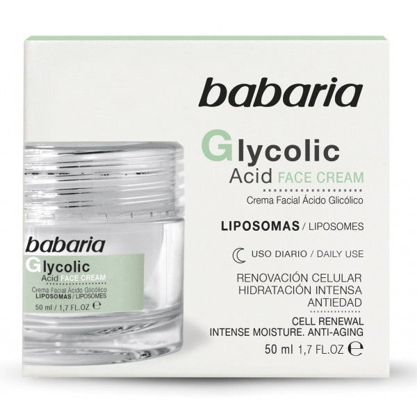 Glykolsäure-Nachtcreme: 50 ml - Babaria - 1