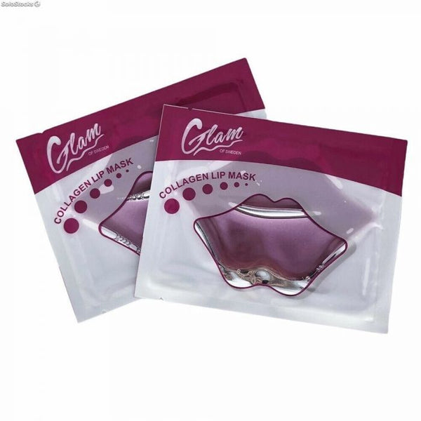 Kollagen-Lippenmasken-Hydrogel-Pflaster für die Lippen: 1 Einheit - Glam of Sweden - 1