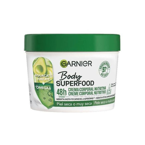 Body Superfood Nährende Körpercreme mit Avocado und Omega 6: 380 ml - Garnier - 1