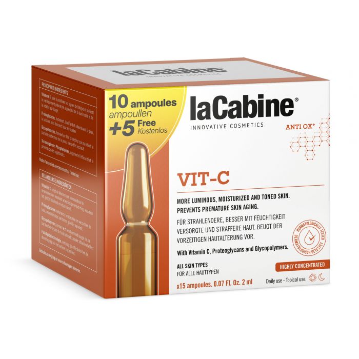 Vitamin C Ampullen: 10 + 5 Einheiten - La Cabine - 1