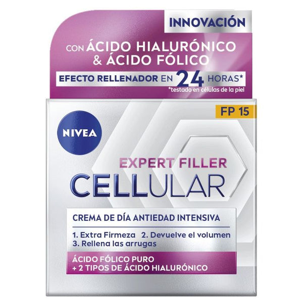Hyaluron Cellular Expert Filler Tagescreme - Nivea : FP 15 50ML - 1