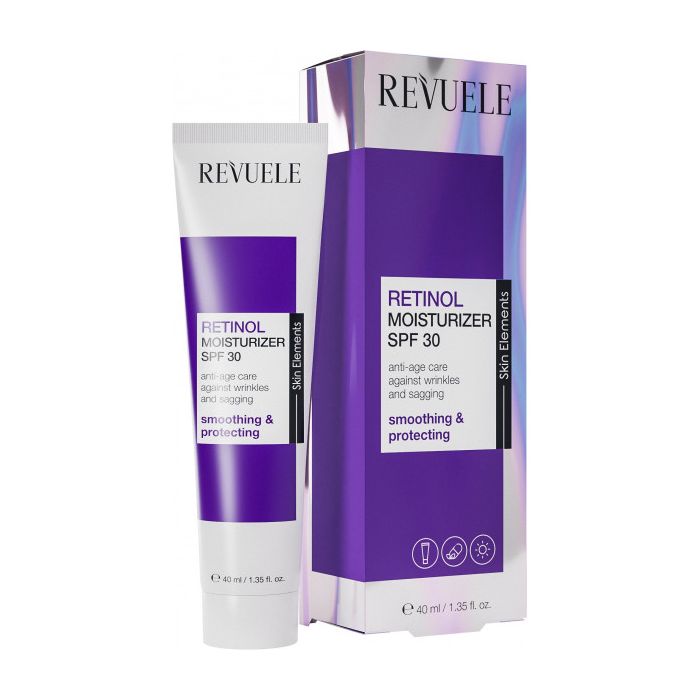 Feuchtigkeitscreme mit Retinol und LSF 30 für das Gesicht - Revuele - 1