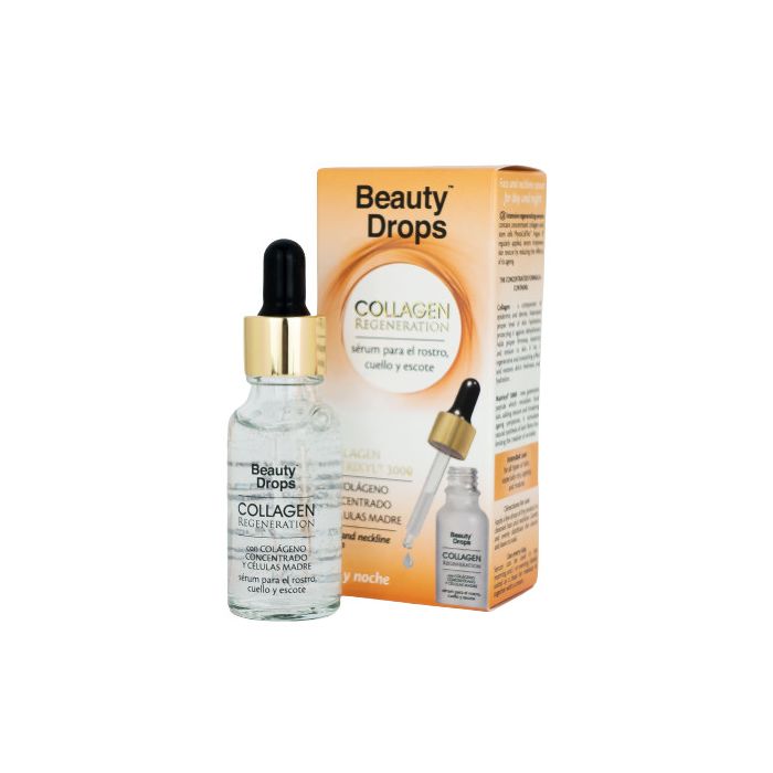 Serum für Gesicht, Hals und Dekolleté - Kollagenregeneration - Beauty Drops - 1