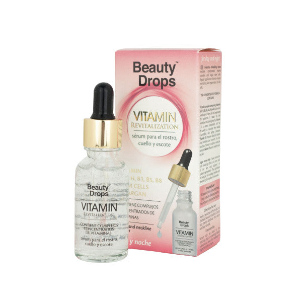 Serum für Gesicht, Hals und Dekolleté - Vitamin Revitalisierung - Beauty Drops - 1