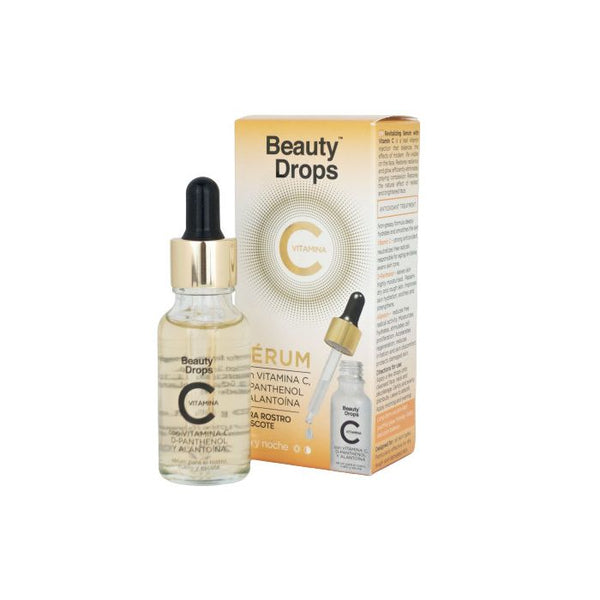 Serum mit Vitamin C, D-Panthenol und Allantoin - Beauty Drops - 1