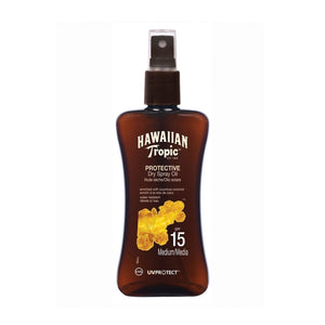 Oil Spray Tan - hawaiianischer Tropen - Hawaiian Tropic : SPF 15 200ML - 1