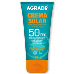 Sonnencreme mit hohem Schutz Spf50: Spf 50 100ml - Agrado - 1