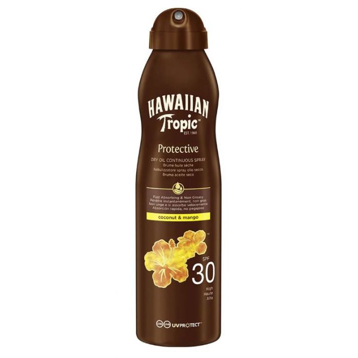 Protective Mist Coconut &amp; Mango Dry Oil: LSF 30 200 ml - Hawaiian Tropic - Hawaiian Tropic - 1