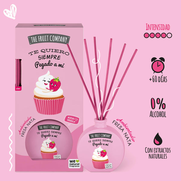 Mikado Lufterfrischer 40 ml - Erdbeercreme - The Fruit Company - 3