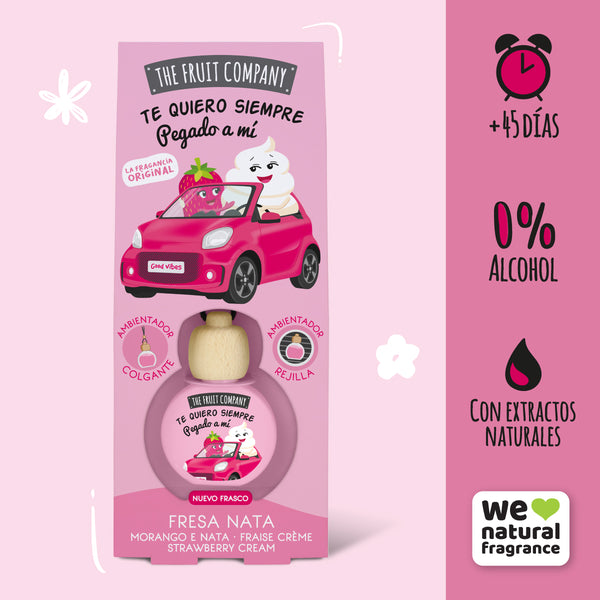 Auto-Lufterfrischer 6,5 ml - Erdbeercreme - The Fruit Company - 4