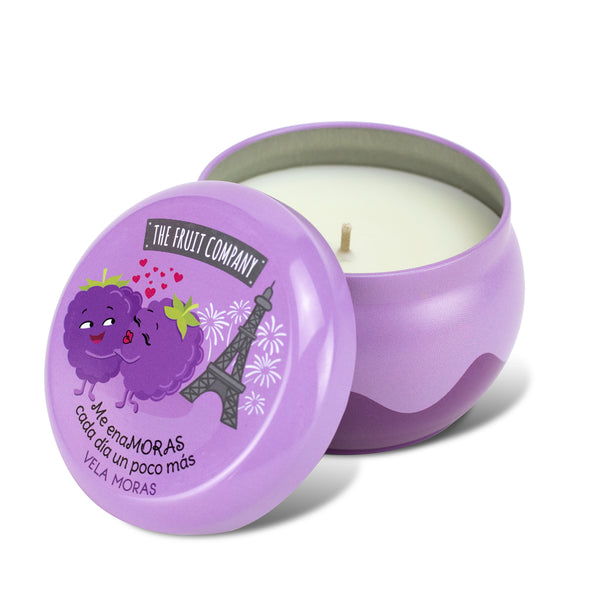 Duftkerze 1 Docht 150 gr - Brombeere - The Fruit Company - 2