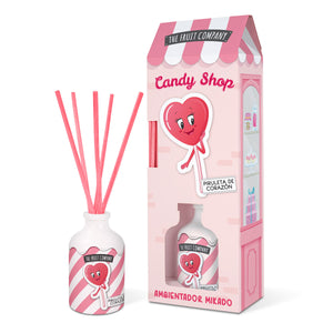 Duftstäbchen Mikado Candy Edition 40ml - The Fruit Company : Piruleta de Corazón - 1