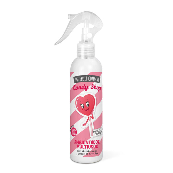 Raumduft-Spray Mehrzweck Candy Edition 200ml - The Fruit Company : Piruleta de Corazón - 1