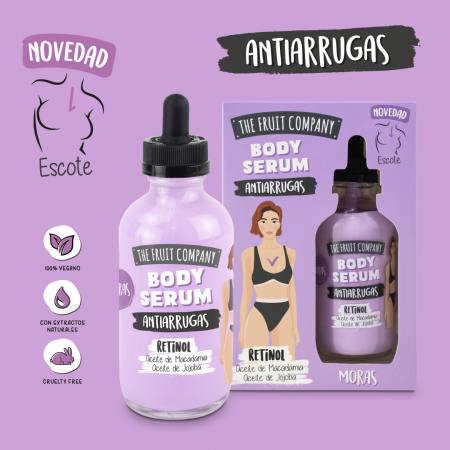 Anti-Falten-Körperölserum - Brombeeren 120ml - The Fruit Company - 4