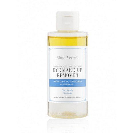 Sanfter wasserfester Augen-Make-up-Entferner - Provitamin B5, Kornblume &amp; Jojoba - 150 ml - Alma Secret - 1