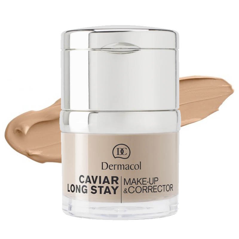 Makeup &amp; Concealer - Caviar Long Stay - Dermacol - 1
