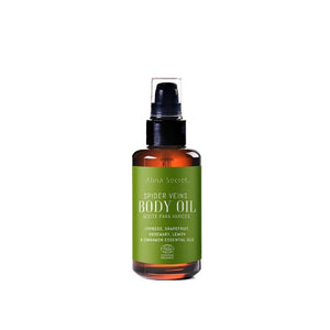 Massageöl Krampfadern und müde Beine - Zypresse, Grapefruit &amp; Rosmarin - 150 ml - Alma Secret - 1