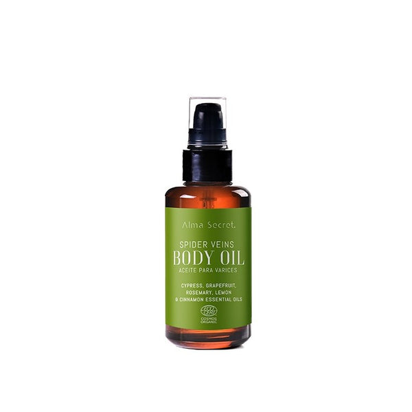 Massageöl Krampfadern und müde Beine - Zypresse, Grapefruit &amp; Rosmarin - 150 ml - Alma Secret - 1