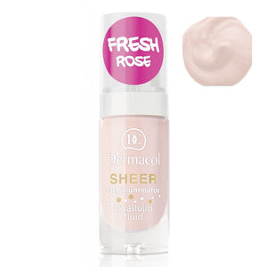 Flüssiger Illuminator - Dermacol : Iluminador líquido - Rosa fresca - 1