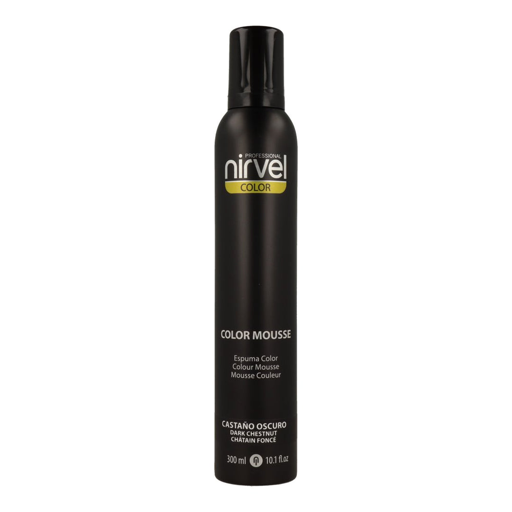 Dunkelbrauner Mousse Farbschaum 300 ml - Nirvel - 1