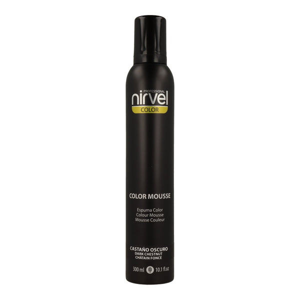 Dunkelbrauner Mousse Farbschaum 300 ml - Nirvel - 1