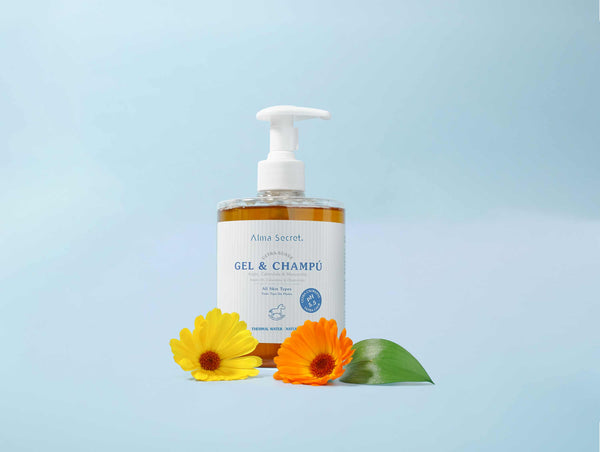Sanftes Gel-Shampoo - Argan, Calendula &amp; Kamille - 500 ml - Alma Secret - 3