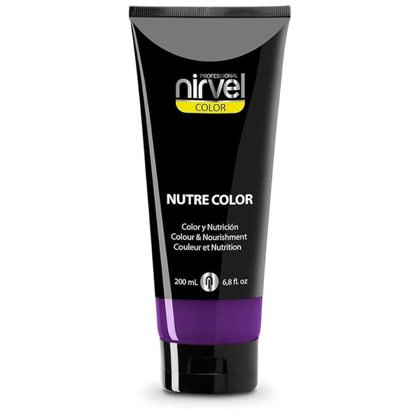 Farbpflegemaske Nährt Farbe Haselnuss 200 ml - Nirvel : Morado - 1