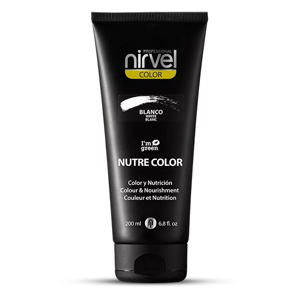 Farbpflegemaske Nährt Farbe Haselnuss 200 ml - Nirvel : Blanco - 1