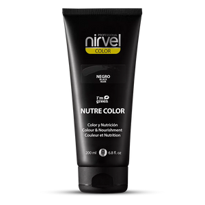 Farbpflegemaske Nährt Farbe Haselnuss 200 ml - Nirvel : Negro - 1