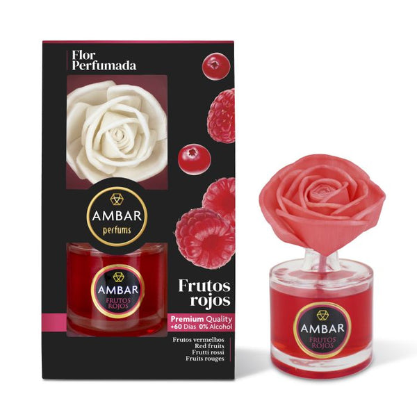 Lufterfrischer mit duftenden Blumen - Ambar Perfums : Frutos Rojos - 1
