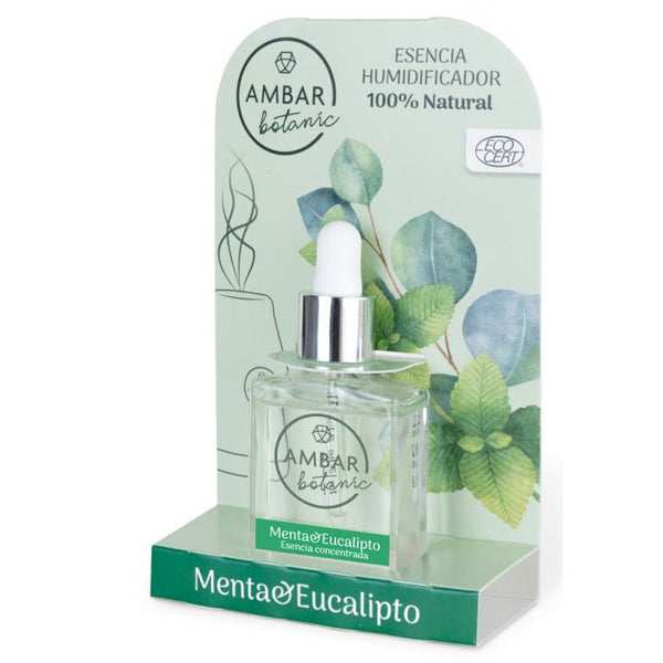 Botanische 100 % natürliche befeuchtende Essenz aus Minze und Eukalyptus - Ambar Perfums - 1