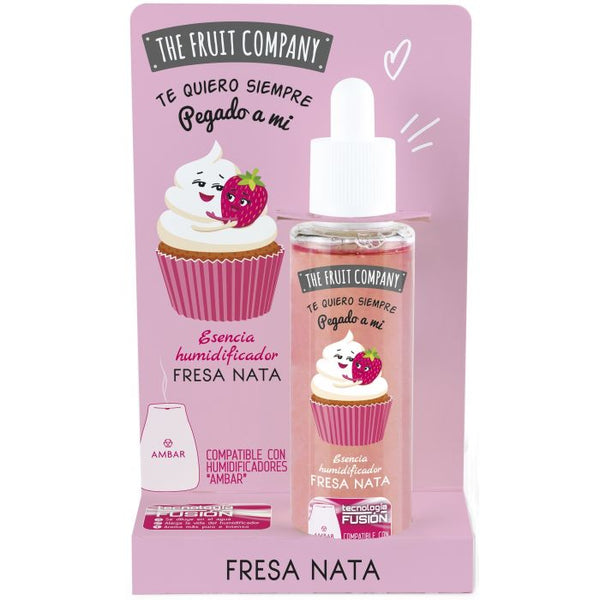 Wasserlösliche Fusionsessenz für Luftbefeuchter - The Fruit Company : Fresa y Nata - 1