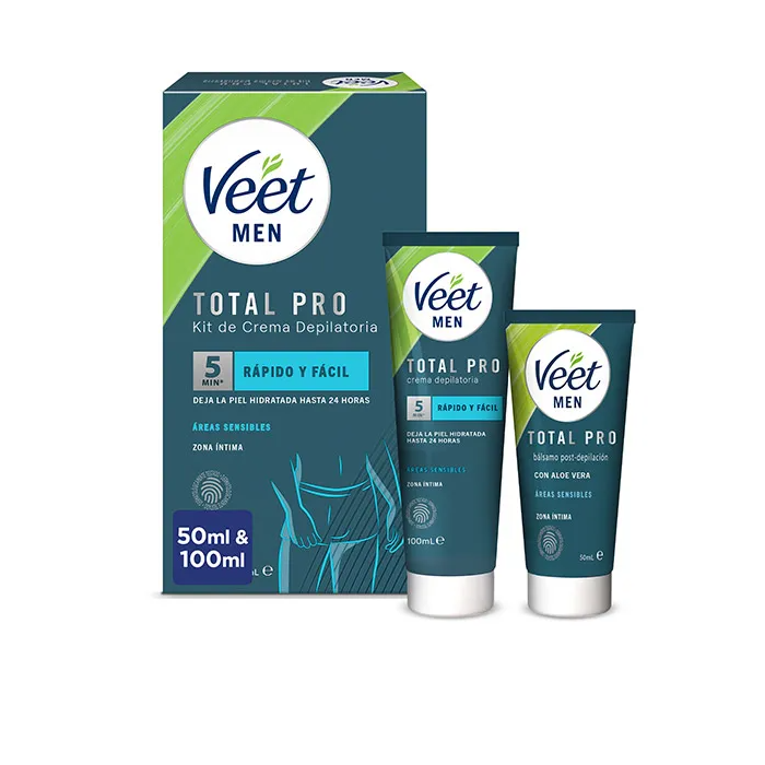 Men Waxing Cream Empfindliche Bereiche für empfindliche Haut: 100 ml - Veet - 1