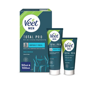 Men Waxing Cream Empfindliche Bereiche für empfindliche Haut: 100 ml - Veet - 1