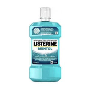 Mundwasser mit Menthol - Listerine : 500 ml - 1