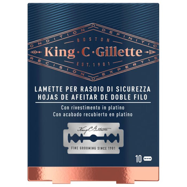 King C. Double Edge Rasierklingen - Gillette - 1