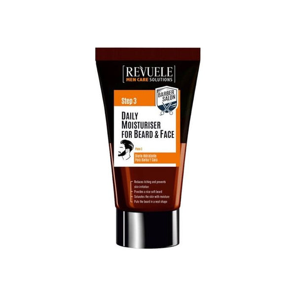 Tägliche Feuchtigkeitscreme für Bart und Gesicht - Revuele - 1