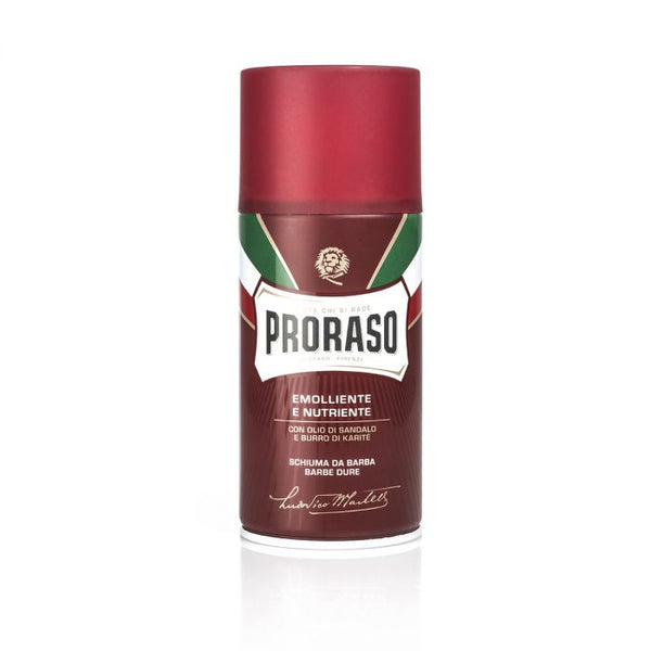 Rasierseifenschaum Sandelholz und Sheabutter: 300ml - Proraso - 1