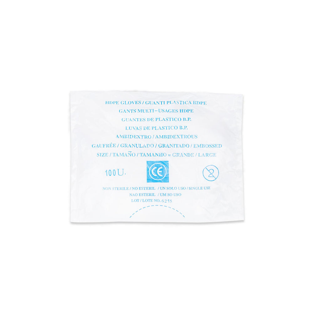 Plastikhandschuhe Größe L 100 Stück - Tessiline - 1