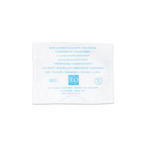 Plastikhandschuhe Größe L 100 Stück - Tessiline - 1