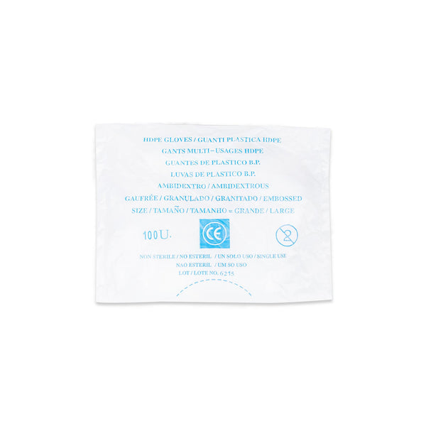 Plastikhandschuhe Größe L 100 Stück - Tessiline - 1
