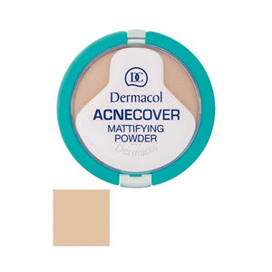Polvo Matificante - Acnecover - Porzellan - Dermacol : Polvos matificantes acnecover - Honey - 1