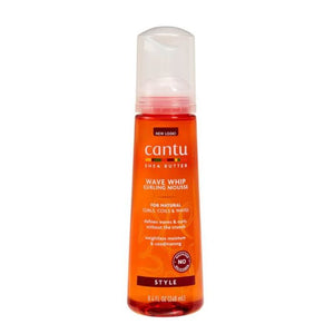 Mousse Sheabutter - für natürliches Locken von Haarwellen 248 ml - Cantu - 1