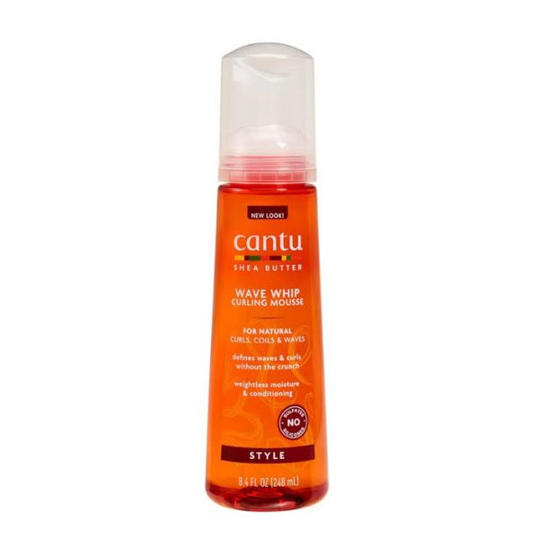 Mousse Sheabutter - für natürliches Locken von Haarwellen 248 ml - Cantu - 1