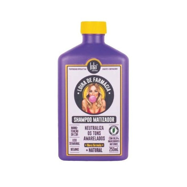 Tönungsshampoo - Blond Da Farmacia 250ml - Lola Cosmetics - 1