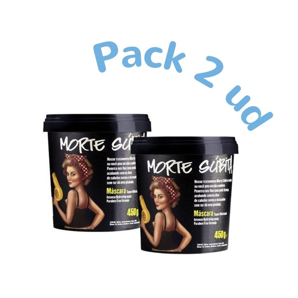 Paket 2 Feuchtigkeitsspendende Masken Morte Súbita 450g