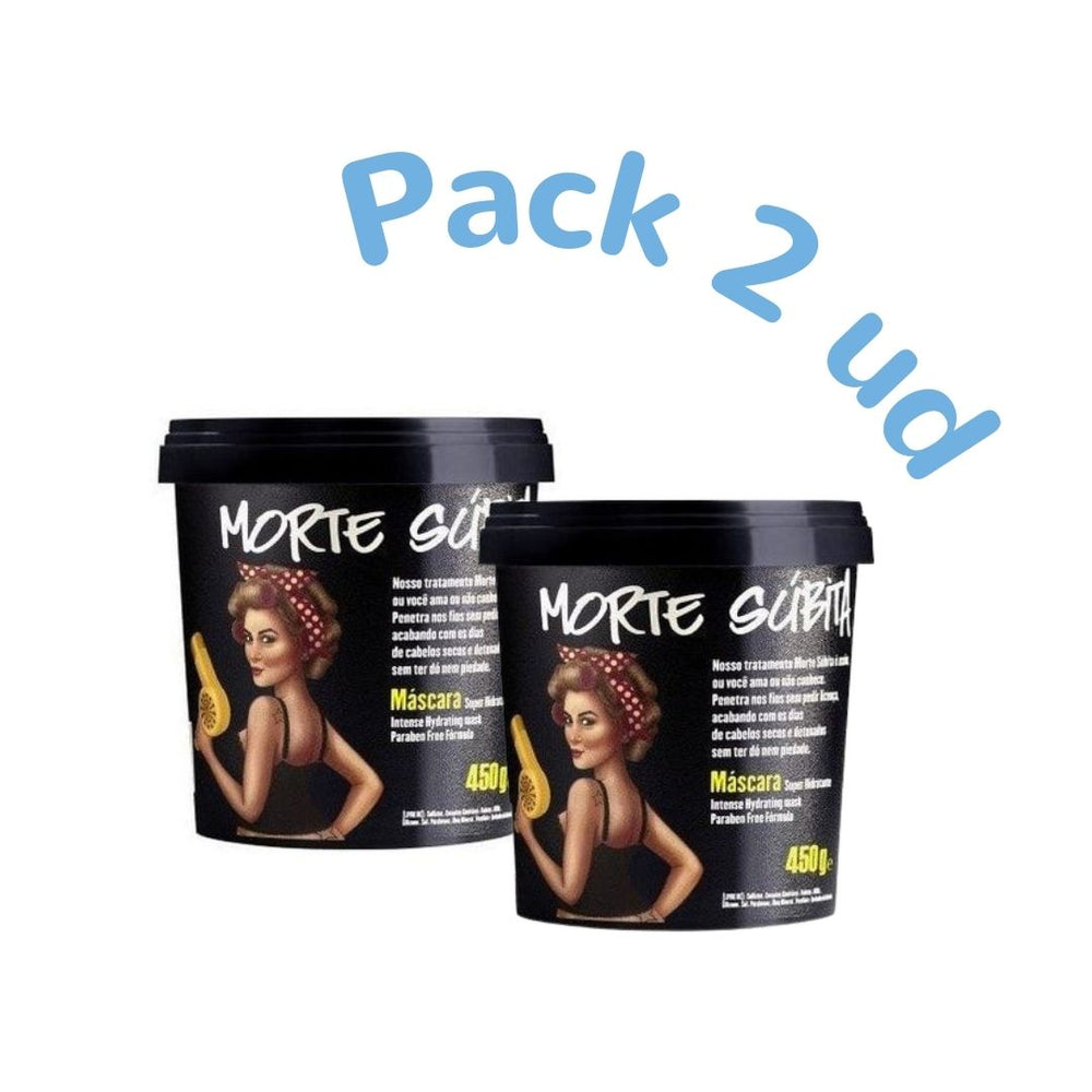 Paket 2 Feuchtigkeitsspendende Masken Morte Súbita 450g - Lola Cosmetics - 1