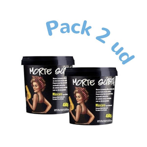 Paket 2 Feuchtigkeitsspendende Masken Morte Súbita 450g - Lola Cosmetics - 1